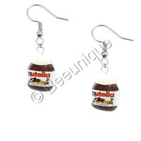 Nutella Mini Jar Earrings