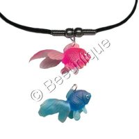 Plastic Fish Necklace