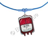 Blood Bag Necklace