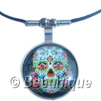 Mexican Skull Front Cabochon NL