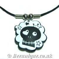 Rubber Skull Necklace