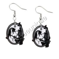 Pagan/Witch & Cat Earrings