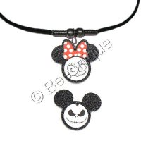 Jack/Sally 'Mickey Mouse' Necklace
