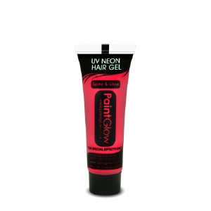 UV Neon Hair GEL Red - Click Image to Close