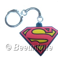Superman Logo Rubber KR - Click Image to Close