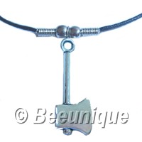 Hatchet/Axe Necklace - Click Image to Close
