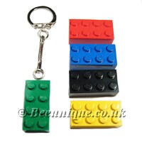 Lego Brick Keyring - Click Image to Close