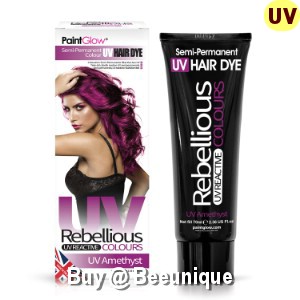 Rebelliuos UV Amethyst Hair Dye